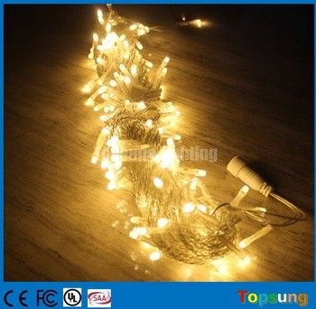 Hot sale 127v warm white connectable fairy string lights 10m Christmas decoration