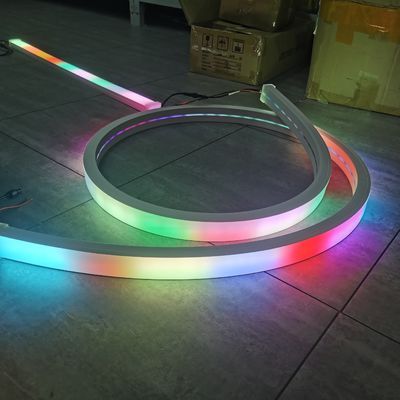 Rgb Pixel LED Neon Dmx512 RGB Strips ruban led dmx neon flex neon rope 24v cuttableneonflex light strips