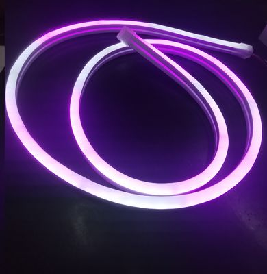 mini 6mm decorations with led light for holiday party decor 24v RGB changeable neon light 12w/m DMX control silicone