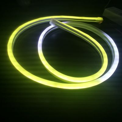 mini 6mm decorations with led light for holiday party decor 24v RGB changeable neon light 12w/m DMX control silicone