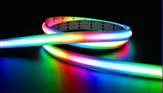 Topsung rgb 720leds/m COB Strip Light Dream Color 24v Addressable LED Magic COB LED Strip