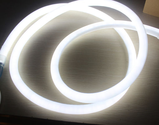 360 degree emitting round led neon flex DC24V 16mm diameter tube light white