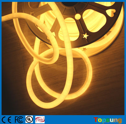 360 degree round mini led neon flex strip for xmas decoration 220v warm white mini 16mm