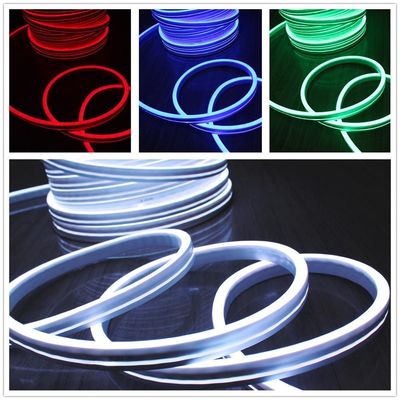 rgb led neon flex 11*19mm flat emitting surface 220V neon tube Christmas light