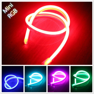 DC24V RGB led neon flex 5050 SMD 9w/m 10*18MM ultra thin neon rope light