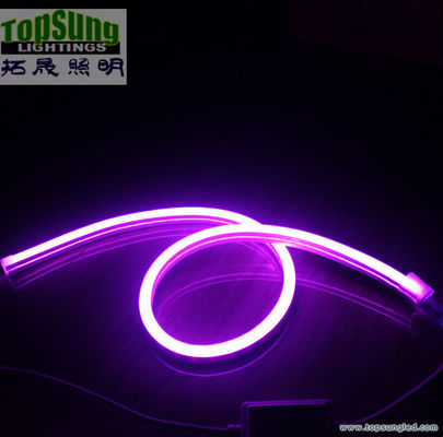 mini size RGB led neon flex 10*18mm full color changing neon light 110V  SMD5050