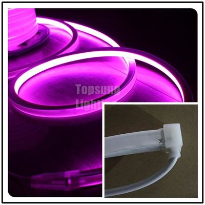 AC 240V high quality square pink led neon flexible light 16x16mm IP68 waterproof
