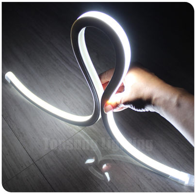 super bright 16*16mm square AC 220V white led neon flex tube for building IP68