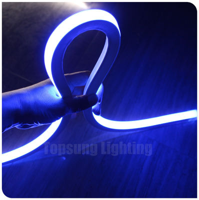 DC 12V led neon sign square tube light 16*16mm flat emitting surface blue IP68