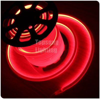 square 16x16mm LED neon flex integrated IP68 flat top view neon for sale 220V red