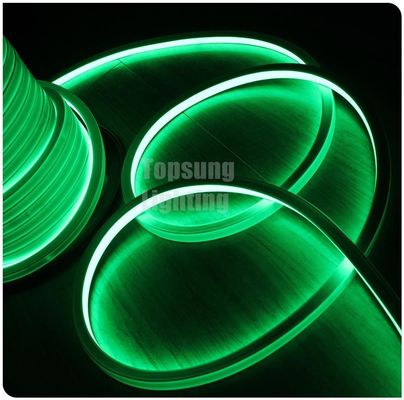 hot selling long life 110v green led neon square lights ip67 pvc for rooms