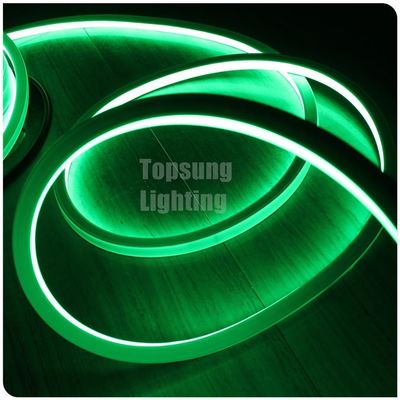 Amazing bright green flat 12v 16*16m flexible LED neon light for decoration