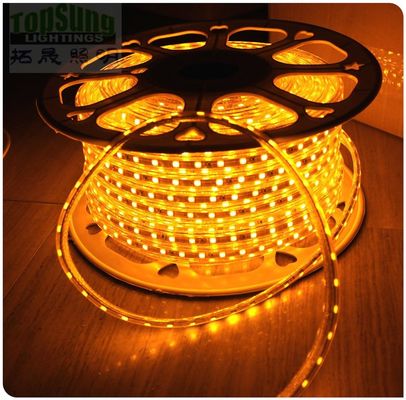 2017 new 110V AC yellow ledstrip ip65 tape SMD 60LED/M Manufacturer