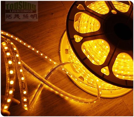 2017 new 110V AC yellow ledstrip ip65 tape SMD 60LED/M Manufacturer