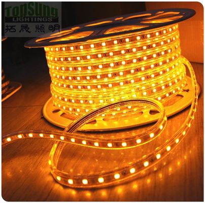 2017 new 110V AC yellow ledstrip ip65 tape SMD 60LED/M Manufacturer