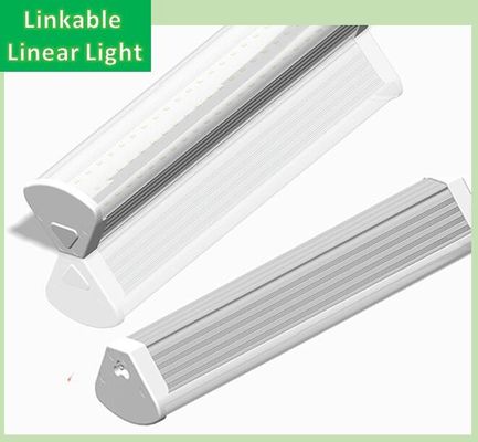 Stable quality led linear light 2F 20W  suspension lighting fixture linkable led light