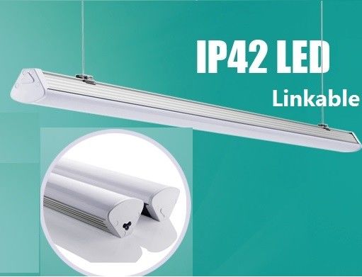 Stable quality led linear light 2F 20W  suspension lighting fixture linkable led light