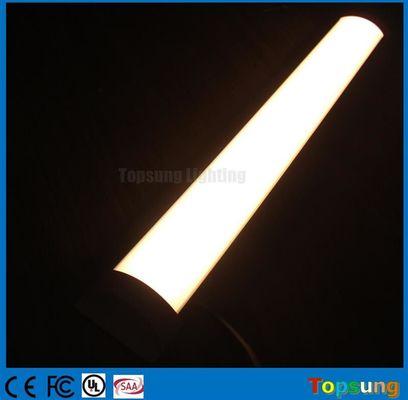 2ft 24*75*600mm Linear High Bay Led Lights Dimmable Waterproof IP41 Aluminum Housing