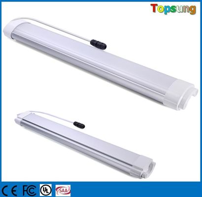 Waterproof ip65 2foot  tri-proof led light  2835smd linear led light topsung