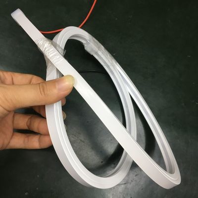 Led side bend neon high brightness pure silicone 24v flat 10x10mm led neon light