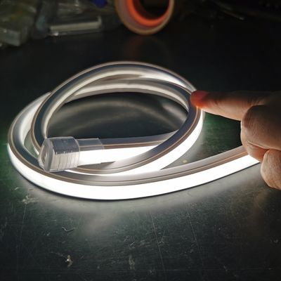 Led side bend neon high brightness pure silicone 24v flat 10x10mm led neon light