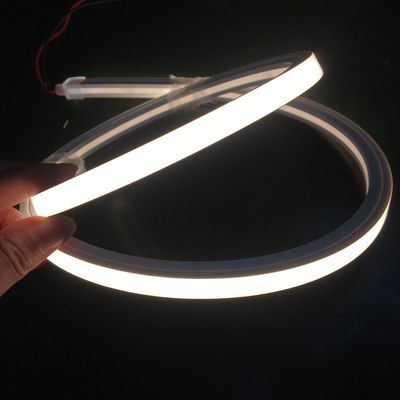 IP65 Waterproof 24V Flat neon flex light White Top-view  LED Strip Light