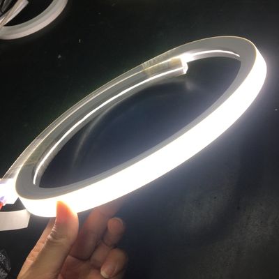 White 24V led side bend neon flex Flat led neon flex light for indoor led light