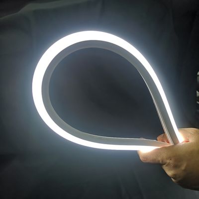 Cuttable Rubber Silicone 15x15mm D Type neon Strip Light for architectural decoration