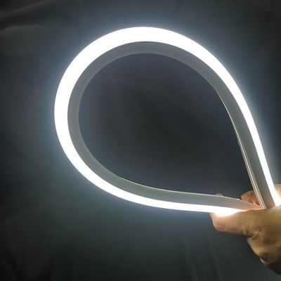 Cuttable Rubber Silicone 15x15mm D Type neon Strip Light for architectural decoration