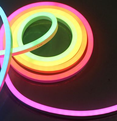 50m spool Topsung Lighting led neon strip flexible light 24v rgb digital neon 10x20mm ultra thin pixel neonflex