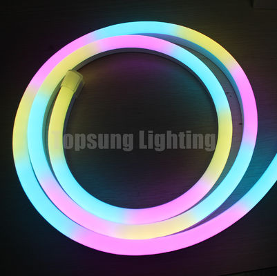 Rgb dmx pixel neon strip light waterproof IP68 addressable 11*19mm 24v neonflex