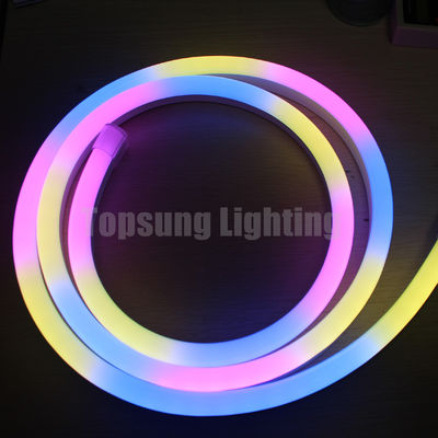 christmas dynamic flexible neon rope tube dome surface led pixel flex 24V