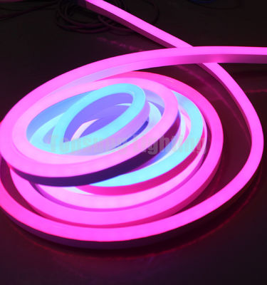 24v flat ws2811 addressable rgb led neon flexible 11x19mm digital neon rope strips