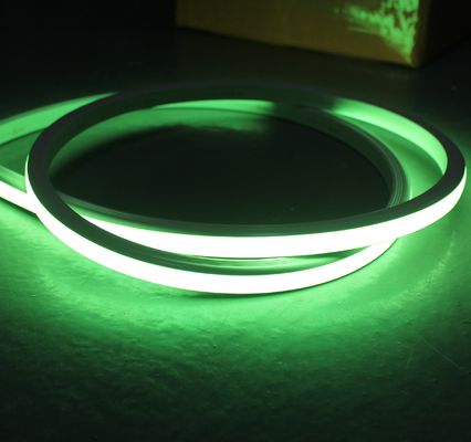 programmable rgbw 4 chip color changing led neon rope flexible strip 24v top-view square 17x17mm