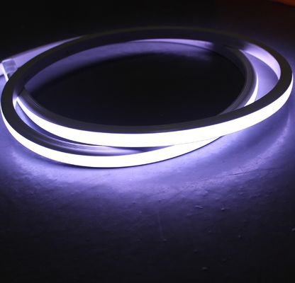 programmable rgbw 4 chip color changing led neon rope flexible strip 24v top-view square 17x17mm