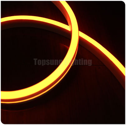 24V yellow color smd2835 flex led neon rope strip neon-flex lightings flat 11x19mm slim size