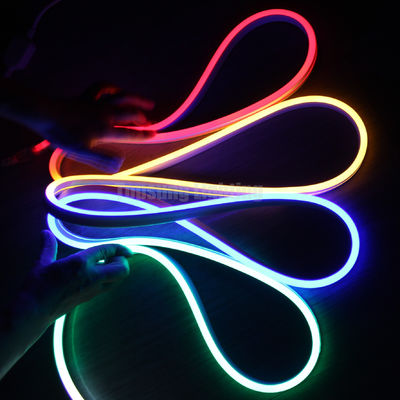 24v flat ws2811 addressable rgb led neon flexible 11x19mm digital neon rope strips