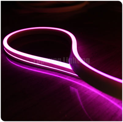 pink color 24v wholesales led flexible neon strip light flat emitting christmas smd neon flex tube