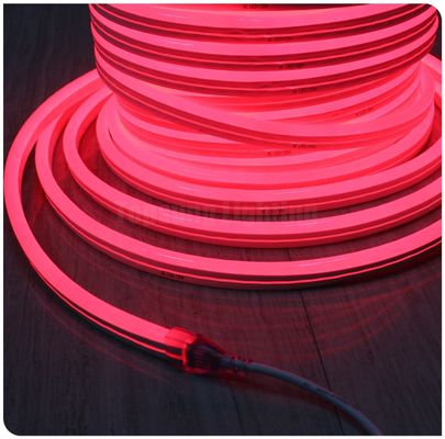 High quality smd2835 flex led neon lights strip 24v neon flexible tube ultra slim 11x18mm red Color jacket PVC