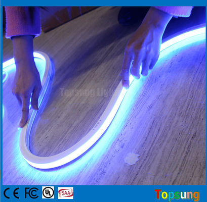 12v blue Top-view Flat 16x16mm neonflex  Square led neon flex tube blue SMD rope strip neon ribbon decoration