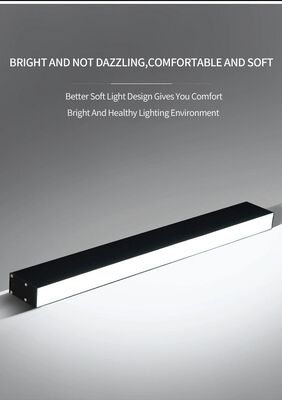 24 Inch LED Batten Linear Light Fixtures Surface-Mounted Dimmable 0/1-10V Ceiling-Mounted Modern Linear Lighting