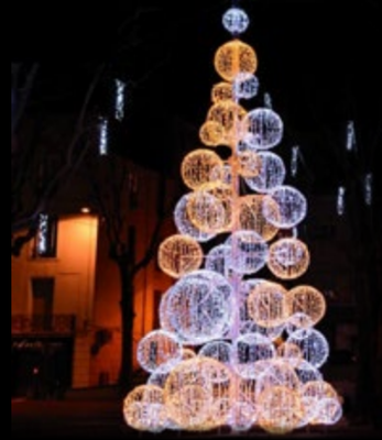 large 3d led motif light ip65 rated for mall display and outdoor christmas yard decorations