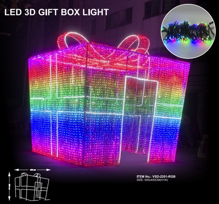 event giant programmable rgb color change christmas outdoor street decoration led 3d arch motif lights time tunnel lighting