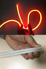 Mini 24v Flexible Neon Led Strip Light Waterproof 1Cm Cuttable For Wedding