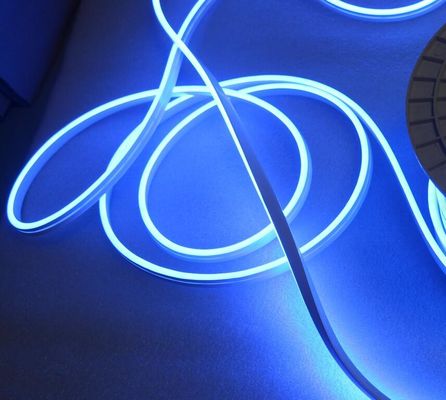 6mm blue LED Neon Rope Light Flex Waterproof Holiday Party Xmas Tree Home Decor 110V/220V blue neon strips