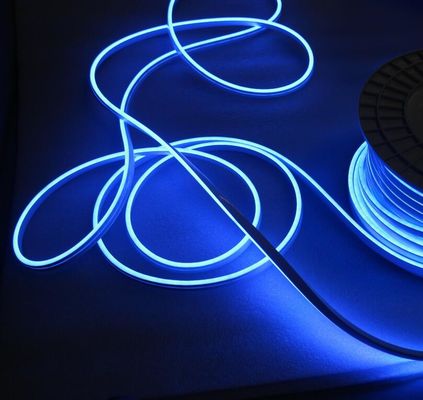 High brightness standard and Mini neon waterproof led flexible light, led neon light 6W/m blue