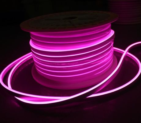 12v 6mm pink neon flexible led strips mini flex led neon rope light