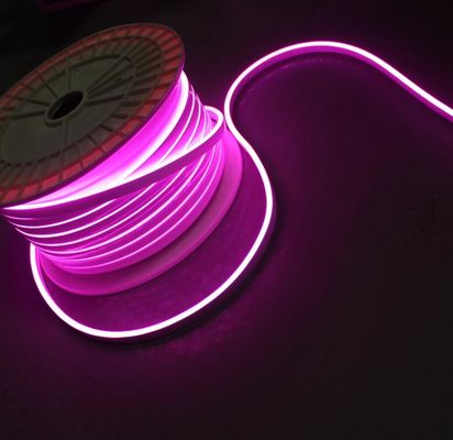 12v 6mm pink neon flexible led strips mini flex led neon rope light