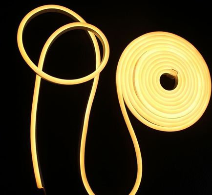 12v warm white mini led neon flexible strip lights 6x13mm smd rope for signs