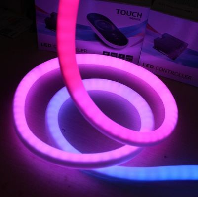 Topsung High quality 360 degree outdoor rgb led neon flex, led pixel flex